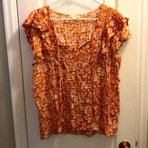 Jane and Dilancey floral top